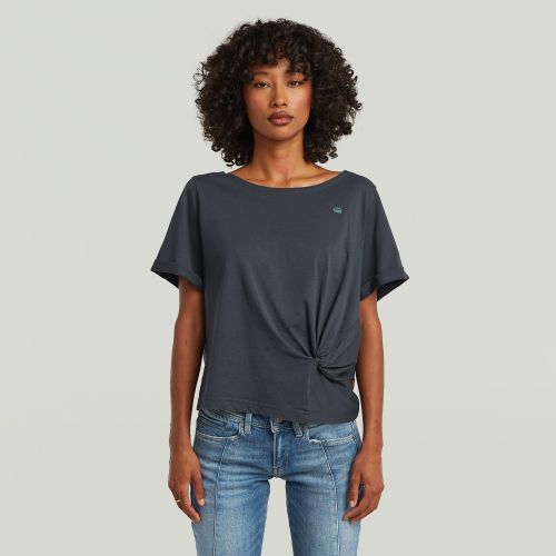 T-shirt Knot - Bleu foncé - Femmes - G-Star RAW - Modalova