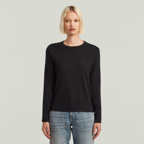 Pull Core Knit - Noir - Femmes - G-Star RAW - Modalova