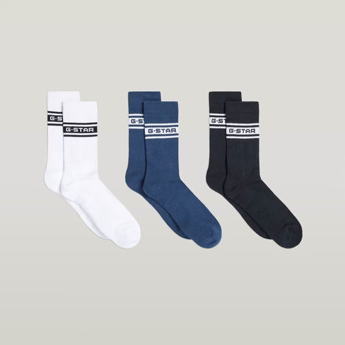Lot de 3 chaussettes à logo - s - G-Star RAW - Modalova