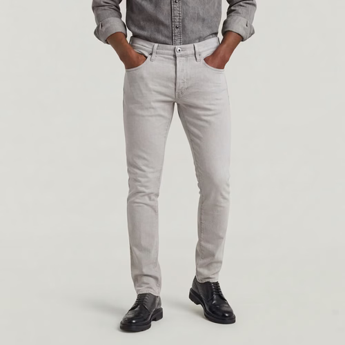 Jean 3301 Slim - Gris - Hommes - G-Star RAW - Modalova