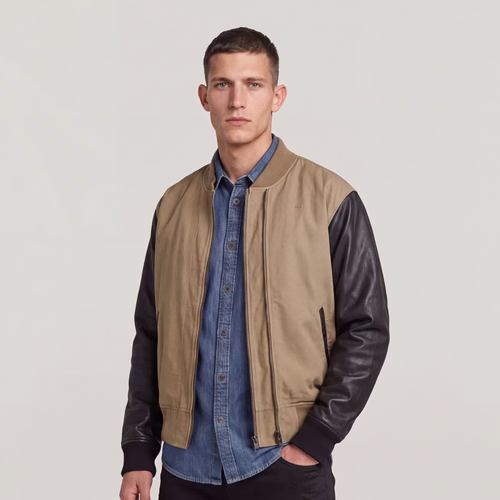 Veste en cuir Varsity - s - G-Star RAW - Modalova
