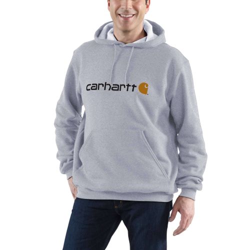 S Sweatshirt - loose fit midweight logo graphic sweatshirt - Gris - L - Carhartt - Modalova