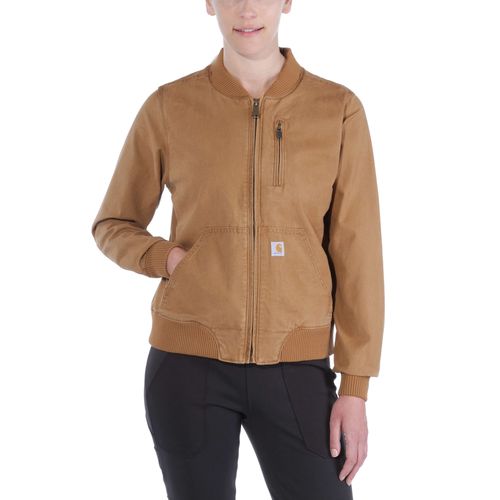 S Veste - rugged flex™ relaxed fit canvas jacket - Brun - S - Carhartt - Modalova