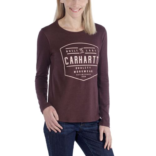 S T-shirt - lockhart graphic long-sleeve t-shirt - Violet - S - Carhartt - Modalova