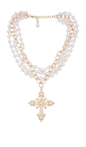 COLLIER AVEC PERLES CROSS in - 8 Other Reasons - Modalova