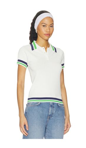 Hazel Knit Polo Top en . Taille L. Also en M, S, XS - ALL THE WAYS - Modalova