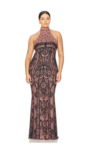 ROBE MAXI COL MONTANT ARLETTE en . Taille L. Also en XL - AFRM - Modalova