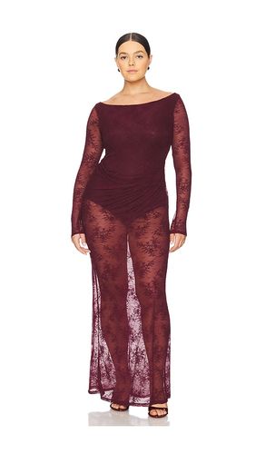 ROBE LONGUE EN DENTELLE TRIN en . Taille S. Also en L, XL - AFRM - Modalova