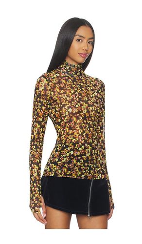 Zadie Flocked Mesh Top en . Taille S. Also en XS, XXS - AFRM - Modalova