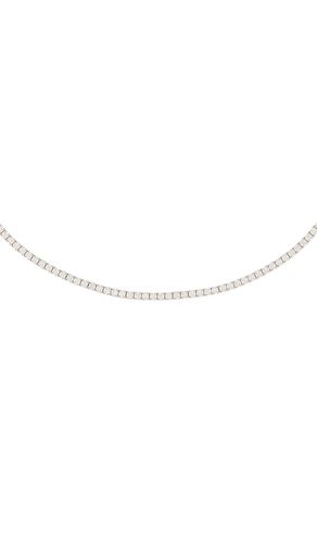 COLLIER RAS DU COU THIN TENNIS en - By Adina Eden - Modalova