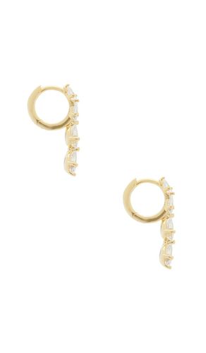 BOUCLES D'OREILLES FORME ANNEAU en - By Adina Eden - Modalova