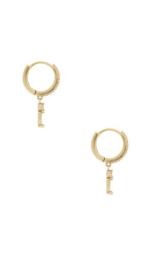 BOUCLES D'OREILLES PENDANTES CRÉOLES en - By Adina Eden - Modalova