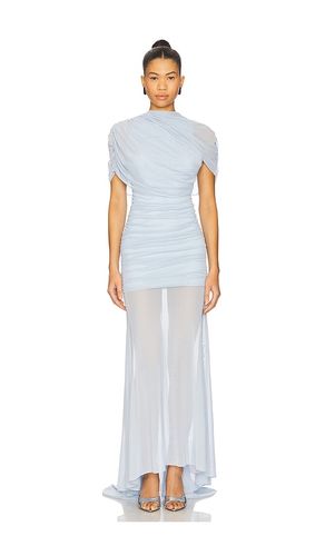 ROBE LONGUE AVEC MAILLE MESH EVIANNA en . Taille L. Also en M, S, XL, XS - Amanda Uprichard - Modalova