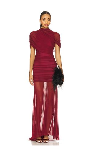 ROBE LONGUE AVEC MAILLE MESH EVIANNA en . Taille L. Also en XS - Amanda Uprichard - Modalova