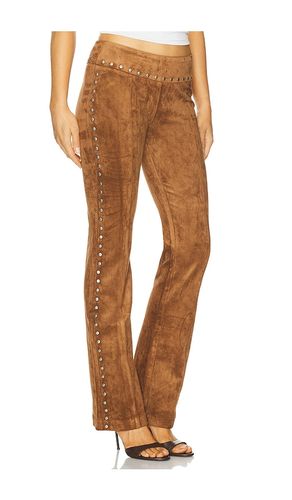 PANTALON EN DAIM REGENCY en . Taille S. Also en M, L, XL - Amanda Uprichard - Modalova