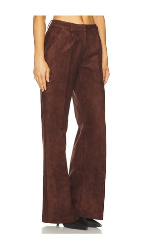 PANTALON EN DAIM SLATER en . Taille S. Also en XS, M, L - Amanda Uprichard - Modalova
