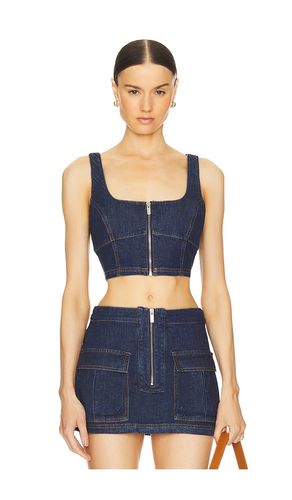 TOP CROPPED VIOLET in -. Size S - Amanda Uprichard - Modalova
