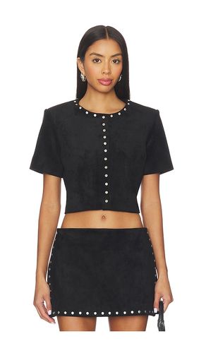 Braswell Suede Top en . Taille S. Also en XS, M, L - Amanda Uprichard - Modalova
