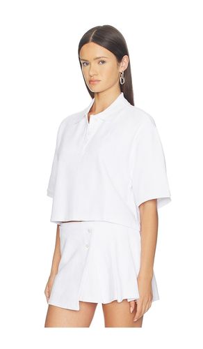 Oversized High Low Polo Top en . Taille L. Also en M, S, XS - Alexander Wang - Modalova