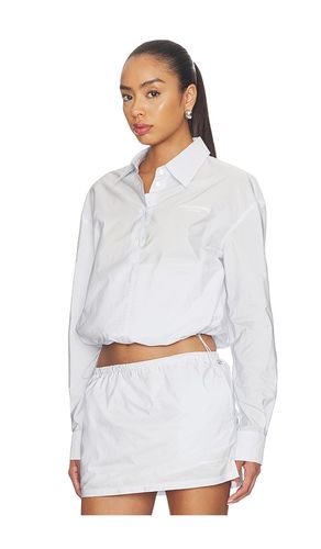 Cropped Shirt With Bungee Hem en . Taille M. Also en L - Alexander Wang - Modalova