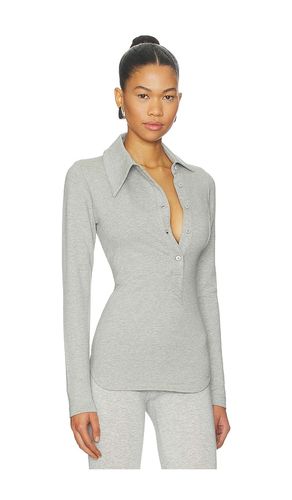 Long Sleeve Lapel Top en . Taille 36. Also en 38, 40, 42, 44 - THE ATTICO - Modalova