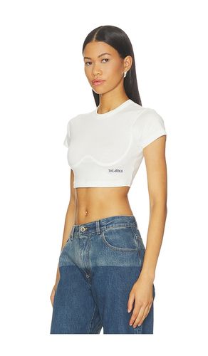 T-SHIRT CROPPED LOGO en . Taille 36. Also en 40, 42 - THE ATTICO - Modalova