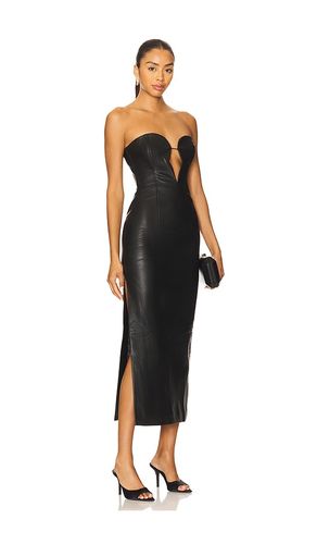 ROBE MIDI IMITATION CUIR ELENI en . Taille 2. Also en - Bardot - Modalova