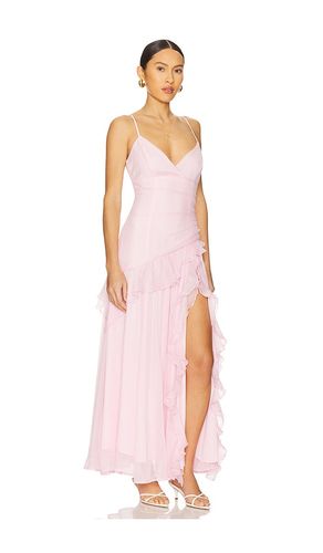 ROBE MAXI VOLANTÉE YVANNA en . Taille 10. Also en 12 - Bardot - Modalova