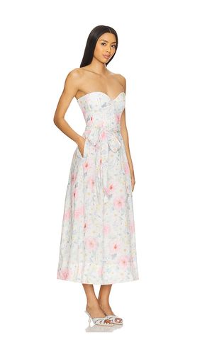ROBE MIDI À IMPRIMÉ FLORAL ET CEINTURE en . Taille 10. Also en - Bardot - Modalova