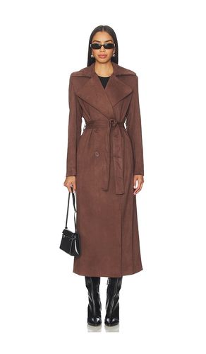 TRENCH-COAT EN FAUX DAIM KIRA en . Taille 10. Also en 2, 4, 6, 8 - Bardot - Modalova