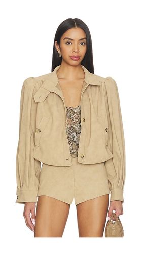 Leon Faux Leather Jacket en . Taille L. Also en - Bardot - Modalova