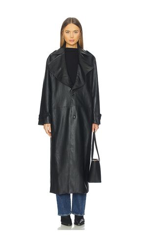 Reilia Faux Leather Coat en . Taille S/M. Also en M/L - Bardot - Modalova