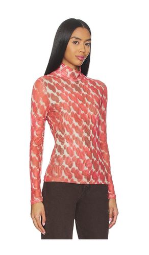 Alba Long Sleeve Mesh Top en . Taille S. Also en XS, M, L, XL - Bardot - Modalova
