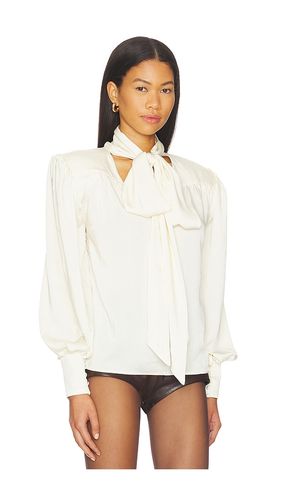 Revana Satin Tie Neck Blouse en . Taille 2. Also en 8 - Bardot - Modalova