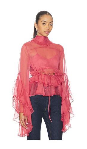 Anyssa Ruffle Blouse en . Taille 4. Also en 2, 6, 8, 10, 12 - Bardot - Modalova