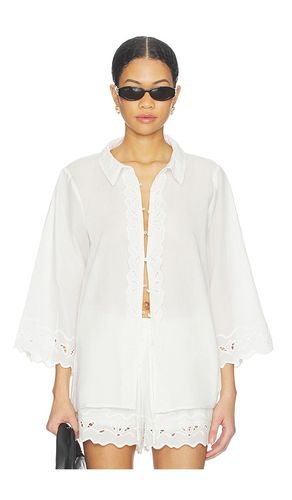 Aleria Cotton Shirt With Trim en . Taille 4. Also en 6 - Bardot - Modalova