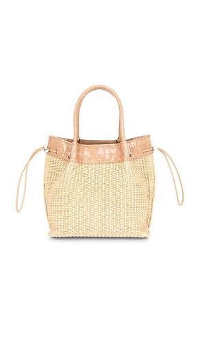 SAC BABY KAYLA RAFFIA & CROCO EMBOSSED en - BY FAR - Modalova