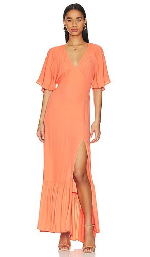 ROBE MAXI FLUTTER SLEEVE in . Size S, XS - Bobi - Modalova