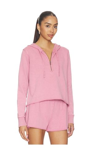 Half Zip Crop Hoodie en . Taille L. Also en M, S, XL, XS - Bobi - Modalova