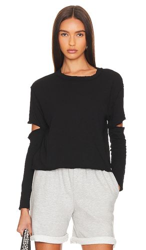 Elbow Cut Long Sleeve Top in . Size S, XS - Bobi - Modalova