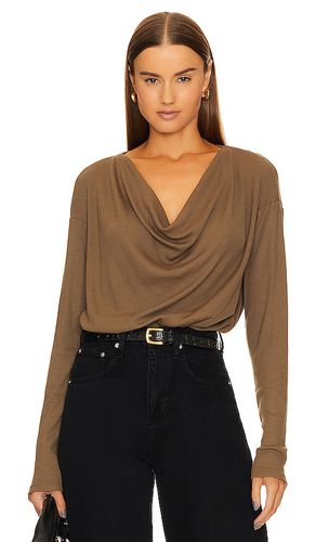 Cowl Neck Blouse in . Size M, S, XS - Bobi - Modalova