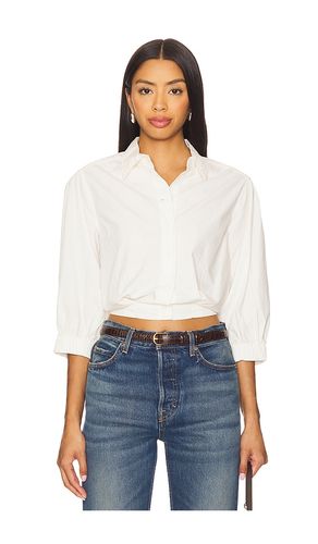 Puff Sleeve Cropped Top en . Taille S. Also en XL - Bobi - Modalova