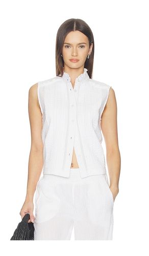 Pintuck Sleeveless Top en . Taille S. Also en M, L, XL - Bobi - Modalova