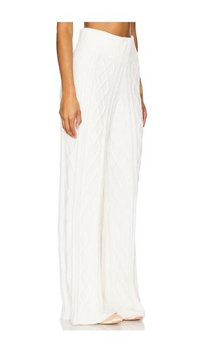 PANTALON EN MAILLE JAMBES LARGES RAYNE en . Taille M. Also en XL - BEACH RIOT - Modalova