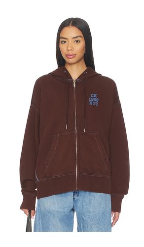 SWEAT À CAPUCHE WASHED en . Taille S. Also en M, L, XL/1X - Calvin Klein - Modalova