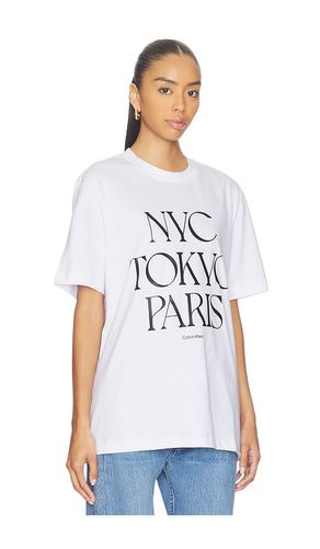 T-SHIRT FLAGSHIP en . Taille S. Also en M, L, XL/1X - Calvin Klein - Modalova