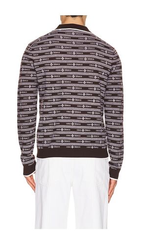 Wordmark Long Sleeve Polo en . Taille L. Also en M, S, XXL/2X - Casablanca - Modalova