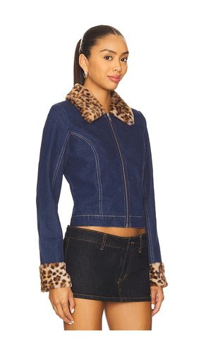 BLOUSON FOURRURE ET DENIM GIA en . Taille S. Also en XS - Central Park West - Modalova
