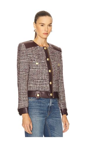 VESTE PIED-DE-POULE BILLIE en . Taille S. Also en XS, L - Central Park West - Modalova