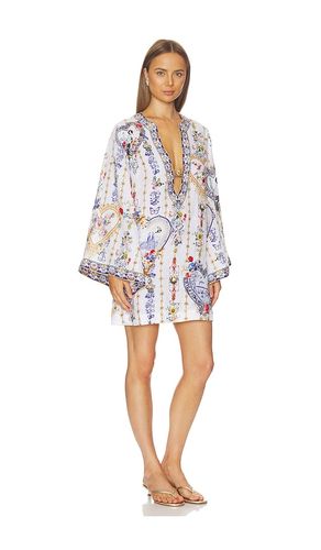 Deep V Neck Hardware Short Kaftan en . Taille M/L. Also en XS/S - Camilla - Modalova